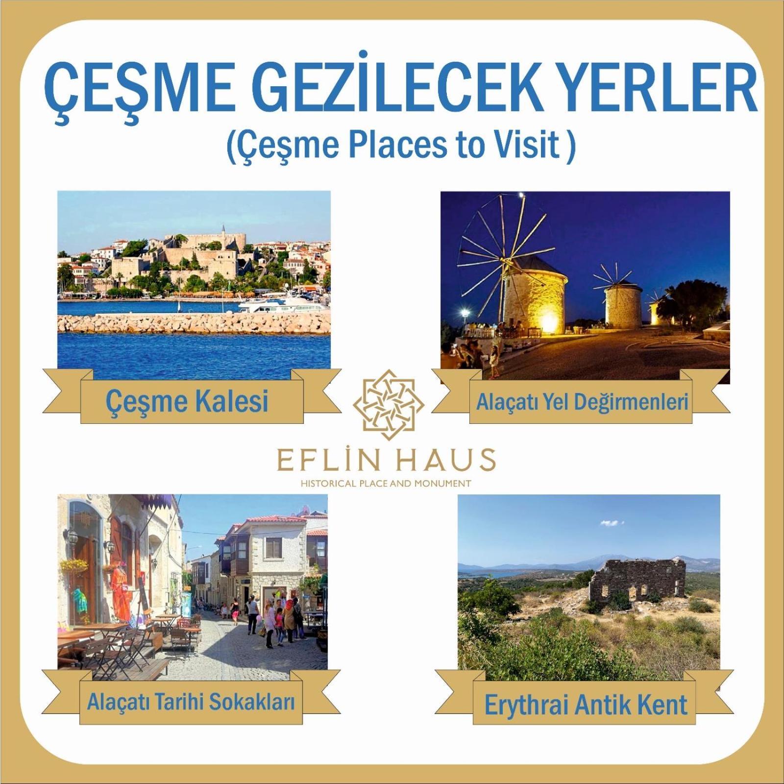 Eflin Haus Historical Place & Monument Çeşme Εξωτερικό φωτογραφία